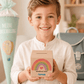 Personalisierte Holzspardose zur Einschulung „Schulkind 2026“ mit Name Little Mathilda Little Mathilda Spardose