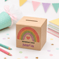 Personalisierte Holzspardose zur Einschulung „Schulkind 2026“ mit Name Little Mathilda Little Mathilda Spardose