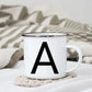 Minimalistische Buchstabentasse Little Mathilda Little Mathilda Tasse