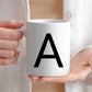 Minimalistische Buchstabentasse Little Mathilda Little Mathilda Tasse